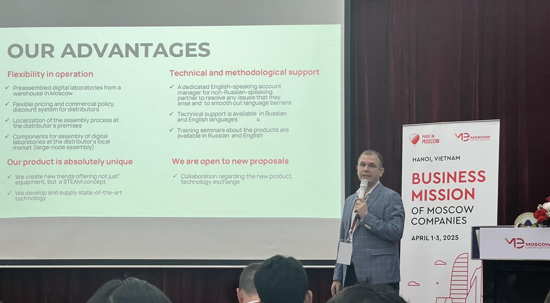 Đoàn các doanh nghiệp Moskva đến Hà Nội tìm kiếm đối tác  - Sputnik Việt Nam, 1920, 02.04.2025