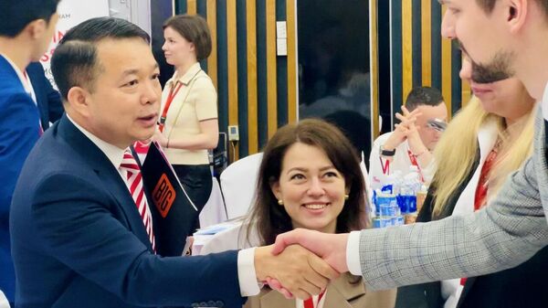Một số hình ảnh tại sự kiện hợp tác thương mại giữa DN Moskva với đối tác Việt Nam - Sputnik Việt Nam