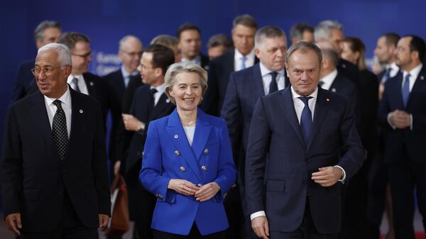 Hội nghị thượng đỉnh EU ở Brussels, thứ năm, ngày 19 tháng 12 năm 2024 - Sputnik Việt Nam