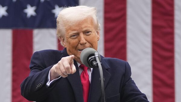 Tổng thống Donald Trump  - Sputnik Việt Nam