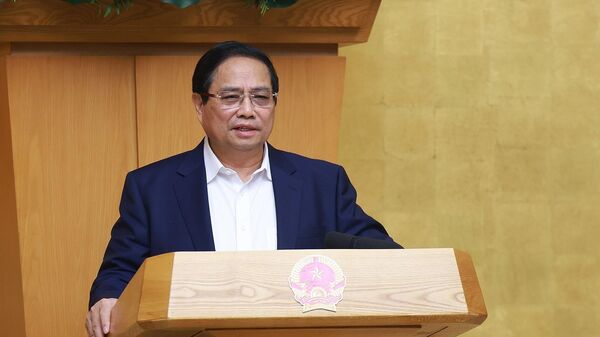 Thủ tướng Phạm Minh Chính kết luận Phiên họp Chính phủ thường kỳ tháng 3 năm 2025 và Hội nghị trực tuyến Chính phủ với địa phương - Sputnik Việt Nam