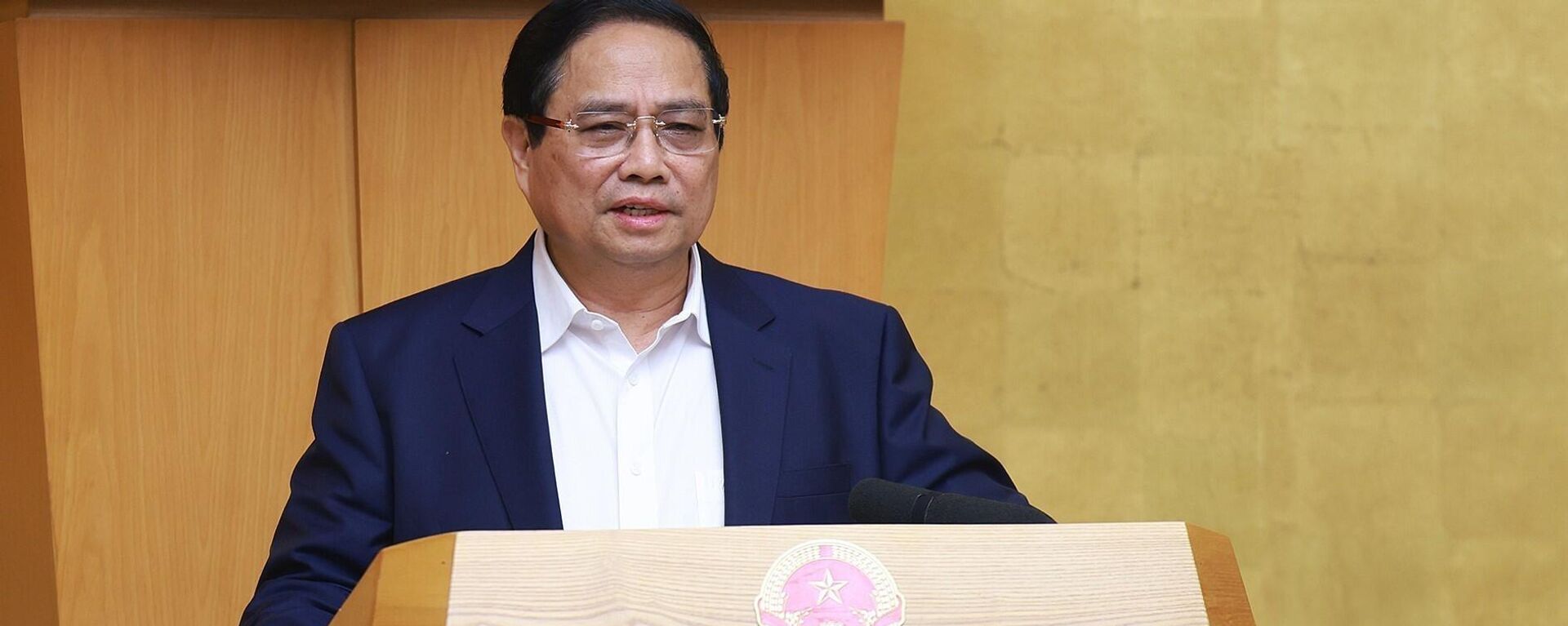 Thủ tướng Phạm Minh Chính kết luận Phiên họp Chính phủ thường kỳ tháng 3 năm 2025 và Hội nghị trực tuyến Chính phủ với địa phương - Sputnik Việt Nam, 1920, 06.04.2025