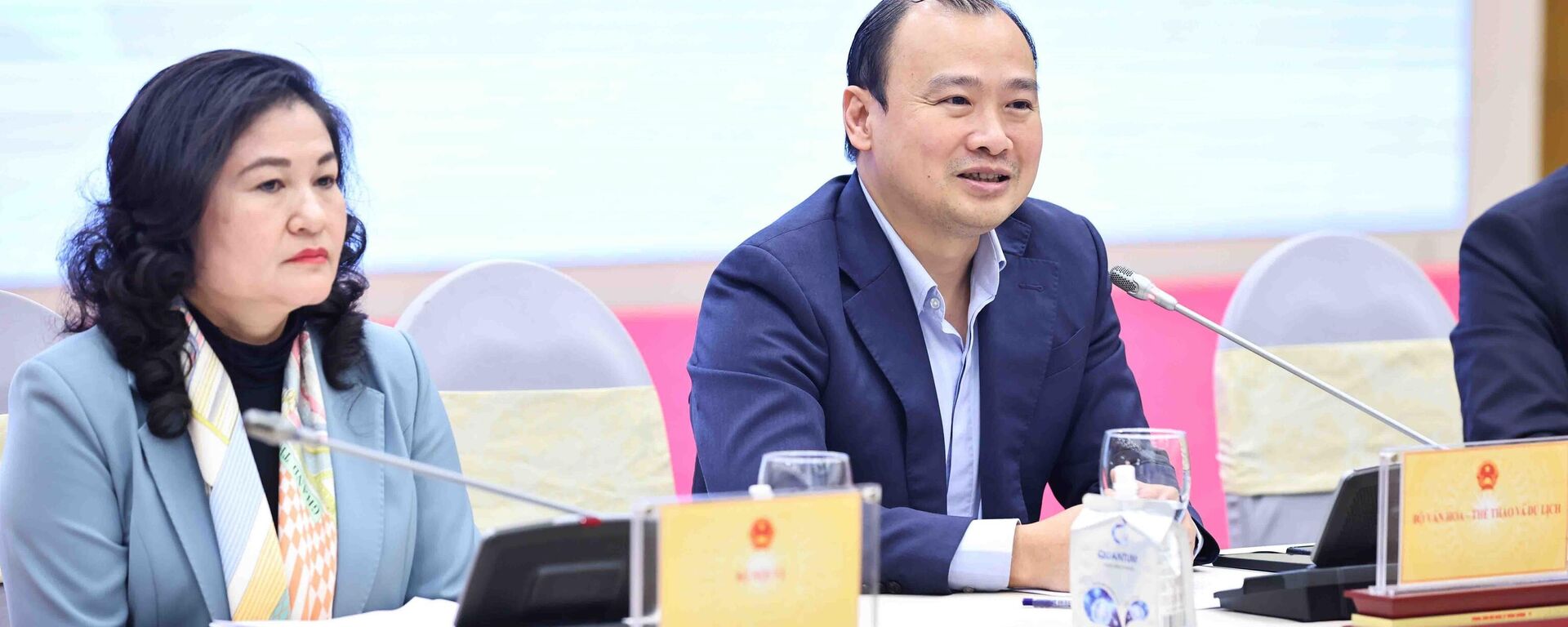 Thứ trưởng Thường trực Bộ Văn hóa Thể thao và Du lịch Lê Hải Bình - Sputnik Việt Nam, 1920, 06.04.2025