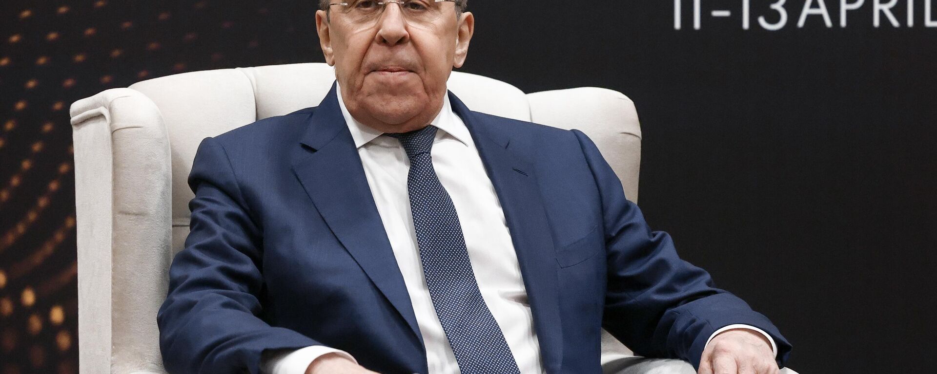 Bộ trưởng Ngoại giao Nga Sergey Lavrov tại Diễn đàn Ngoại giao Antalya - Sputnik Việt Nam, 1920, 12.04.2025