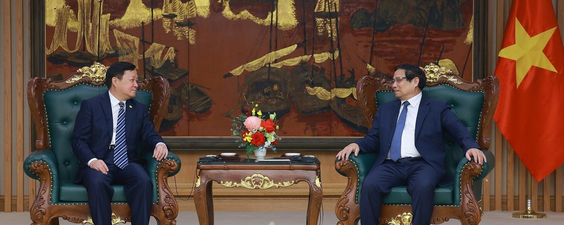 Thủ tướng tiếp Chủ tịch Tập đoàn Máy bay thương mại Trung Quốc (COMAC) - Sputnik Việt Nam, 1920, 15.04.2025