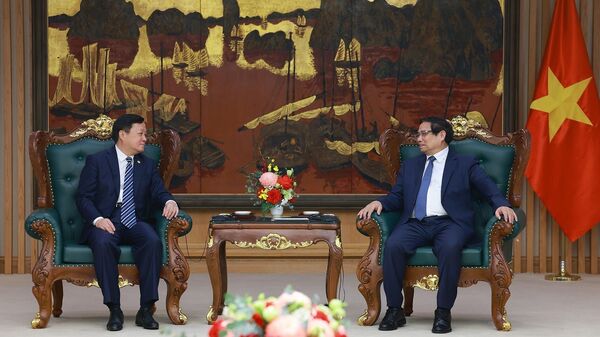 Thủ tướng tiếp Chủ tịch Tập đoàn Máy bay thương mại Trung Quốc (COMAC) - Sputnik Việt Nam