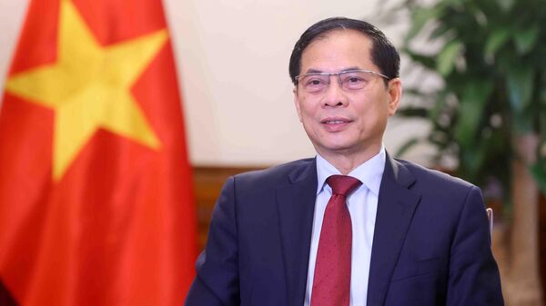 Phó Thủ tướng, Bộ trưởng Ngoại giao Bùi Thanh Sơn trả lời phỏng vấn báo chí về các hoạt động đối ngoại sắp tới (đợi tin phát) - Sputnik Việt Nam