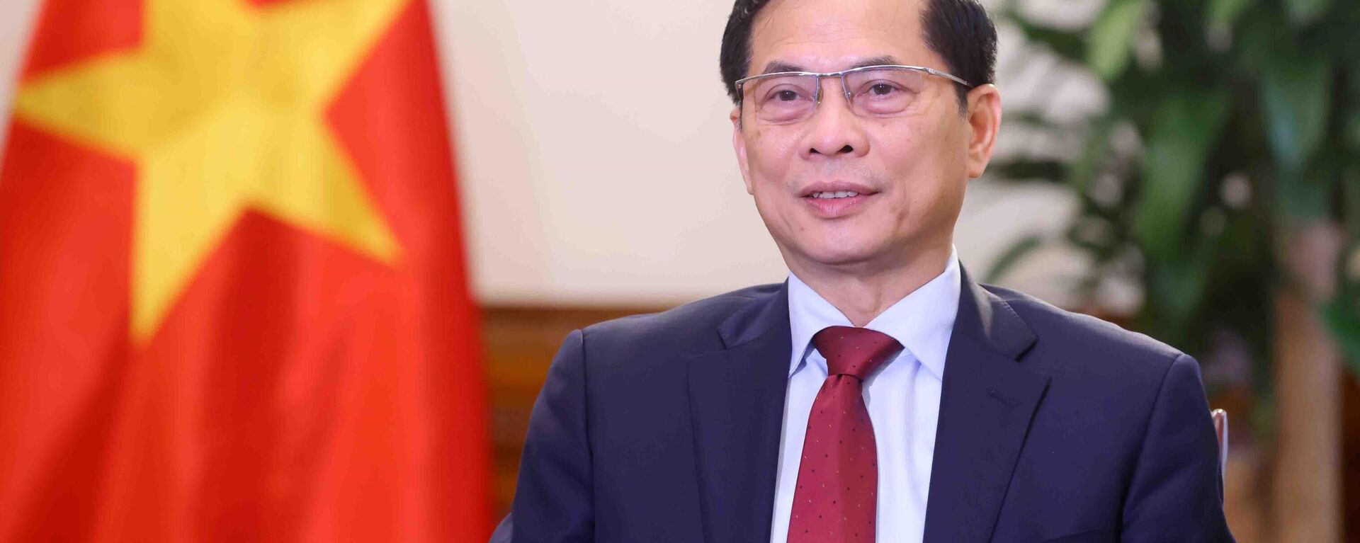 Phó Thủ tướng, Bộ trưởng Ngoại giao Bùi Thanh Sơn trả lời phỏng vấn báo chí về các hoạt động đối ngoại sắp tới (đợi tin phát) - Sputnik Việt Nam, 1920, 15.04.2025