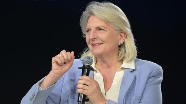 Karin Kneissl, lãnh đạo Trung tâm G.O.R.K.I. thuộc Đại học Quốc gia Saint-Peterburg, cựu Ngoại trưởng Áo - Sputnik Việt Nam