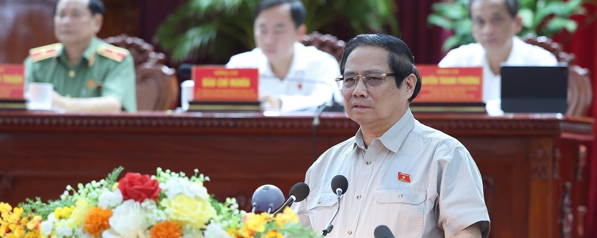 Thủ tướng tiếp xúc cử tri doanh nhân, đại diện doanh nghiệp thành phố Cần Thơ - Sputnik Việt Nam, 1920, 21.04.2025
