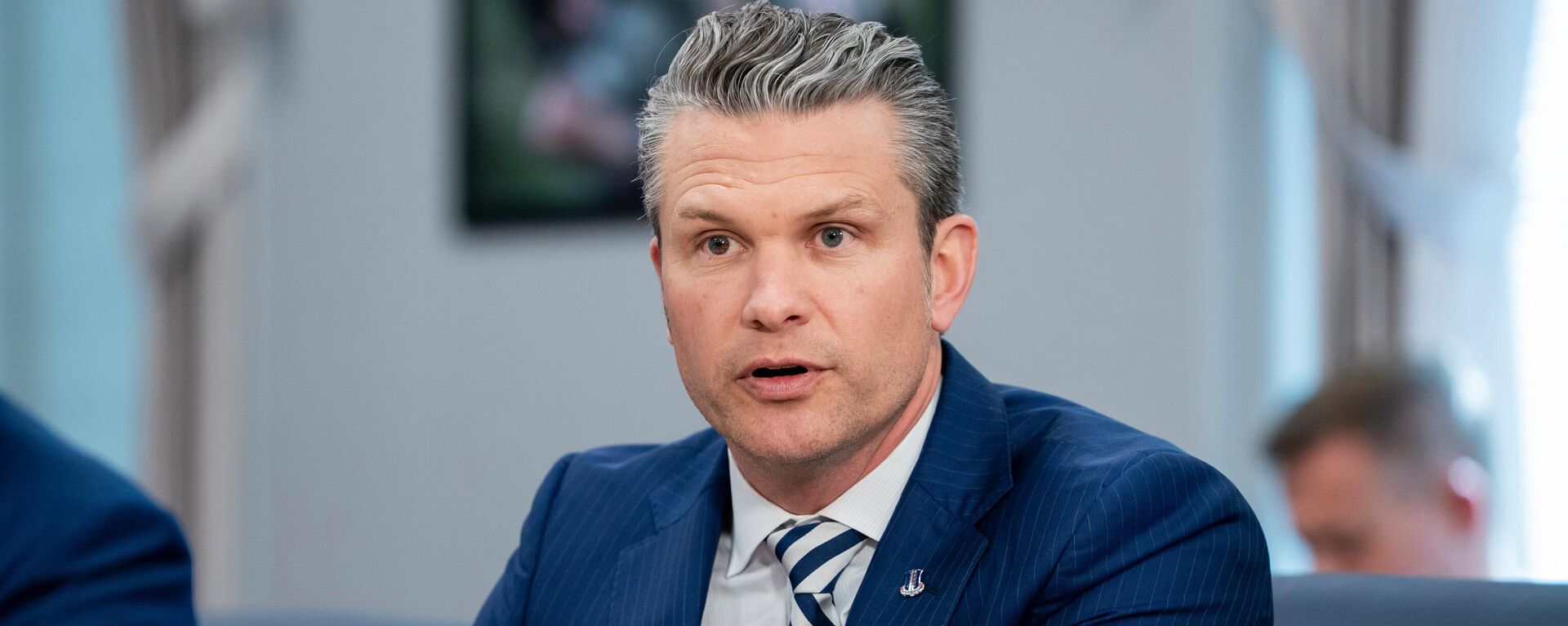 Bộ trưởng Quốc phòng Hoa Kỳ Pete Hegseth  - Sputnik Việt Nam, 1920, 22.04.2025