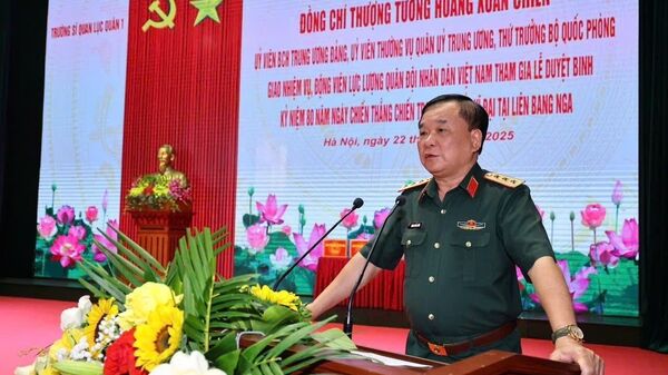 Giao nhiệm vụ cho lực lượng QĐND Việt Nam tham gia Lễ duyệt binh tại Nga - Sputnik Việt Nam
