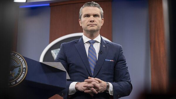 Bộ trưởng Quốc phòng Mỹ Pete Hegseth - Sputnik Việt Nam
