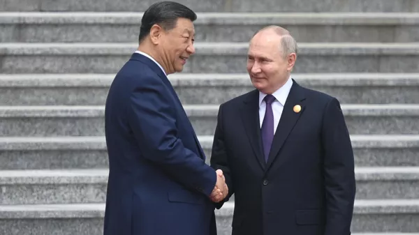 Tổng thống Nga Vladimir Putin đã đến thăm chính thức Trung Quốc - Sputnik Việt Nam