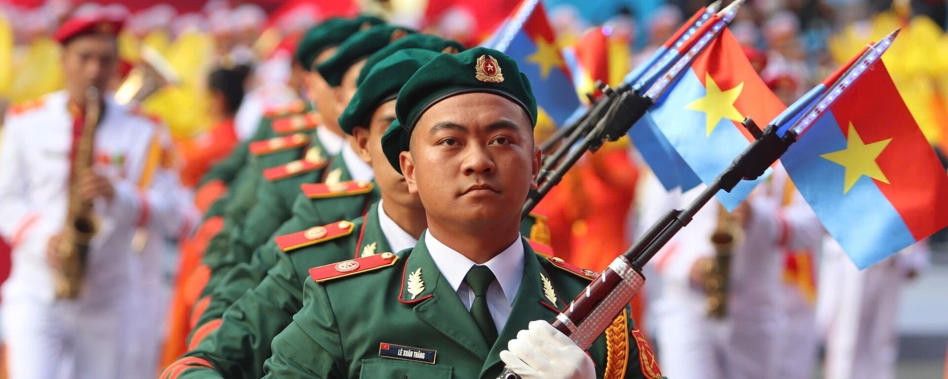 Lễ kỷ niệm, diễu binh, diễu hành 50 năm Ngày Giải phóng miền Nam, thống nhất đất nước - Sputnik Việt Nam, 1920, 04.07.2025