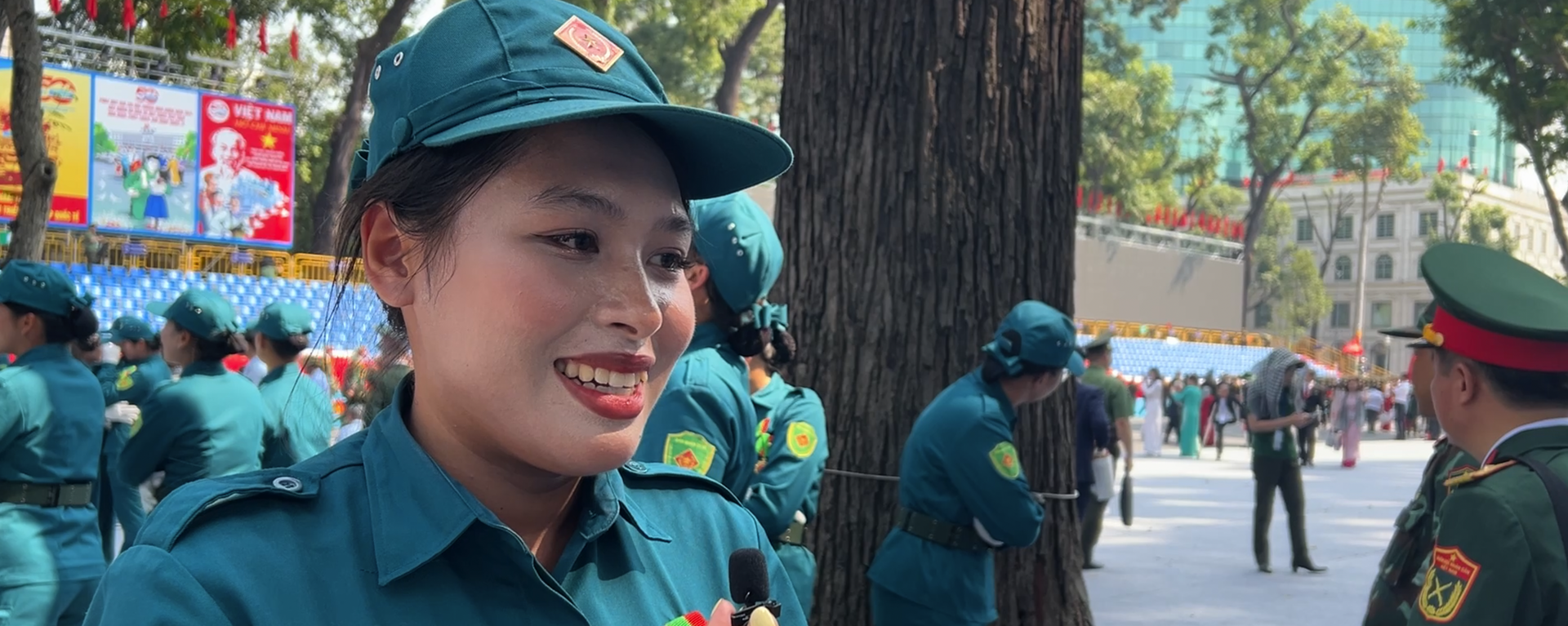 Các chiến sĩ thầm lặng trong lễ diễu binh - Sputnik Việt Nam, 1920, 30.04.2025