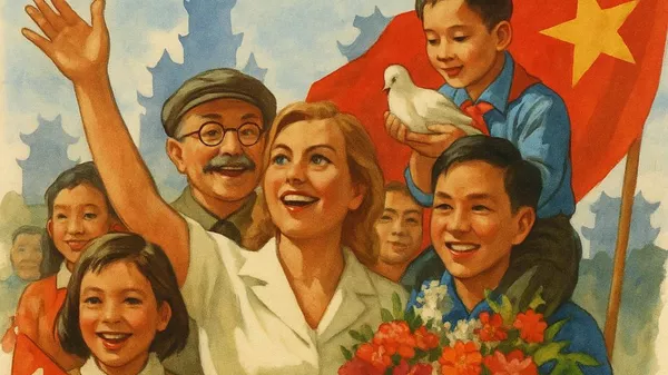 Những áp phích ngày 1 tháng 5 được vẽ bởi trí tuệ nhân tạo - Sputnik Việt Nam