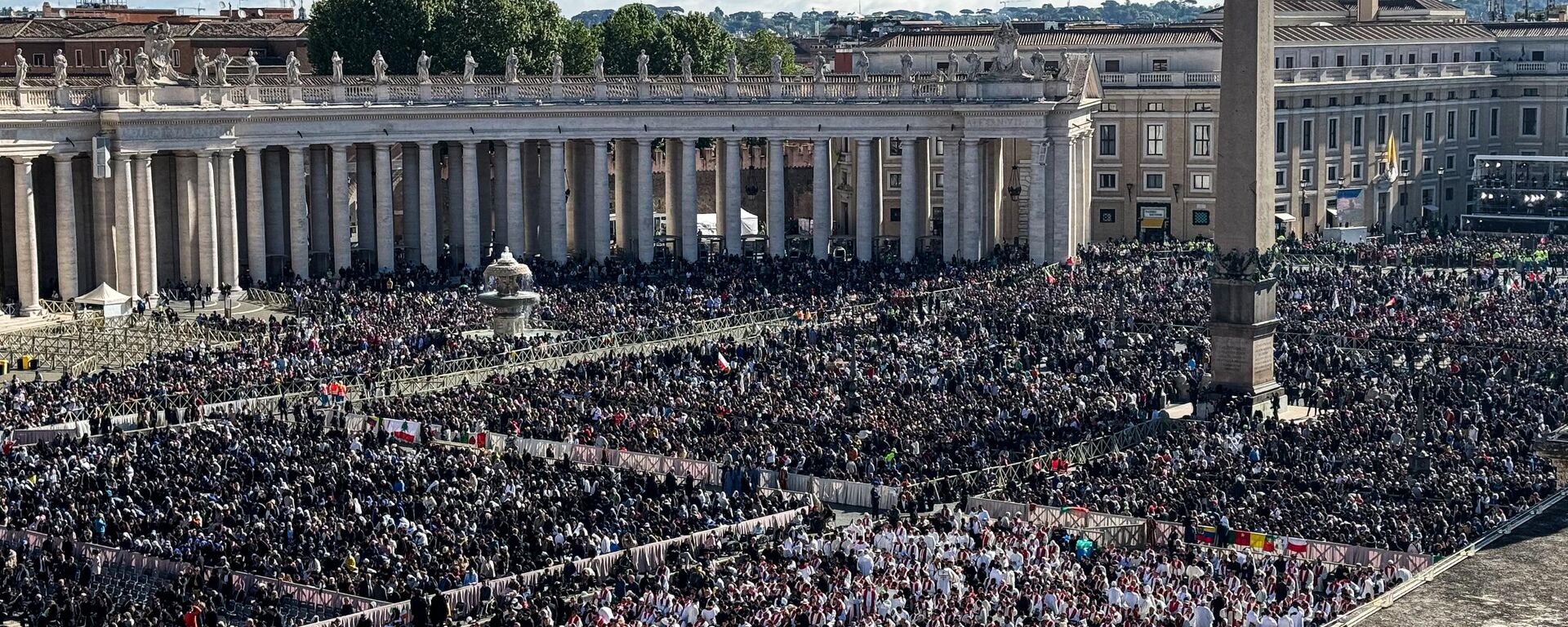 Lễ chia tay và tang lễ của Đức Giáo hoàng Phanxicô tại Vatican Đức Giáo hoàng Phanxicô - Sputnik Việt Nam, 1920, 01.05.2025