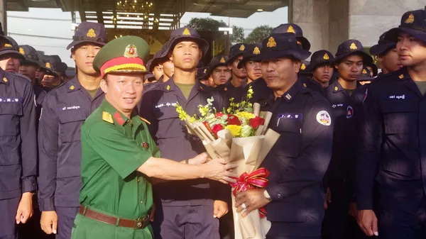 Bình Dương tiễn các đoàn quân đội quốc tế về nước sau lễ diễu binh, diễu hành - Sputnik Việt Nam