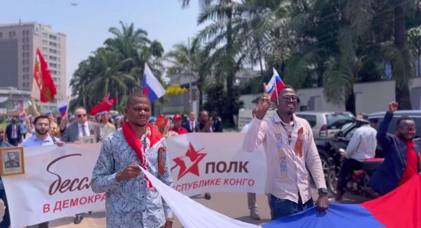 Những Những người tham gia chiến dịch &quot;Trung đoàn bất tử&quot; tại Cộng hòa Dân chủ Congo - Sputnik Việt Nam