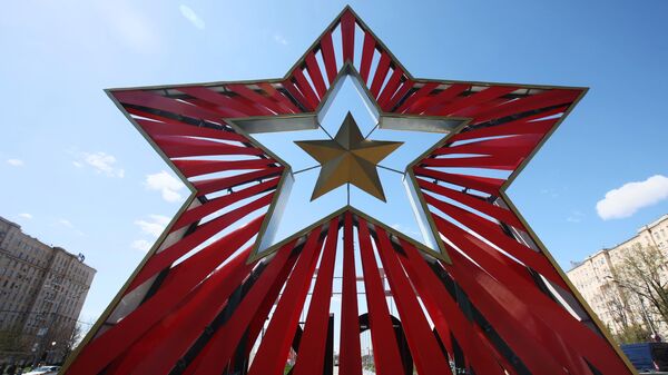 Trang trí Moscow cho Ngày Chiến thắng - Sputnik Việt Nam