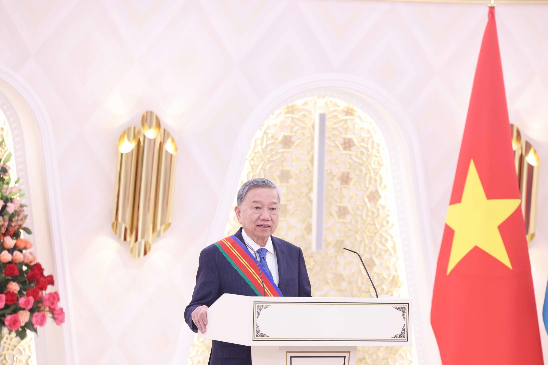 Lễ trao tặng Huân chương Hữu nghị hạng Nhất của Kazakhstan cho Tổng Bí thư Tô Lâm - Sputnik Việt Nam, 1920, 06.05.2025