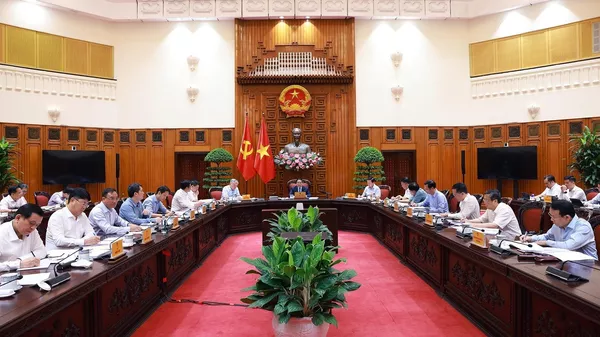 Thủ tướng chủ trì cuộc họp chuẩn bị đàm phán thương mại với Hoa Kỳ - Sputnik Việt Nam