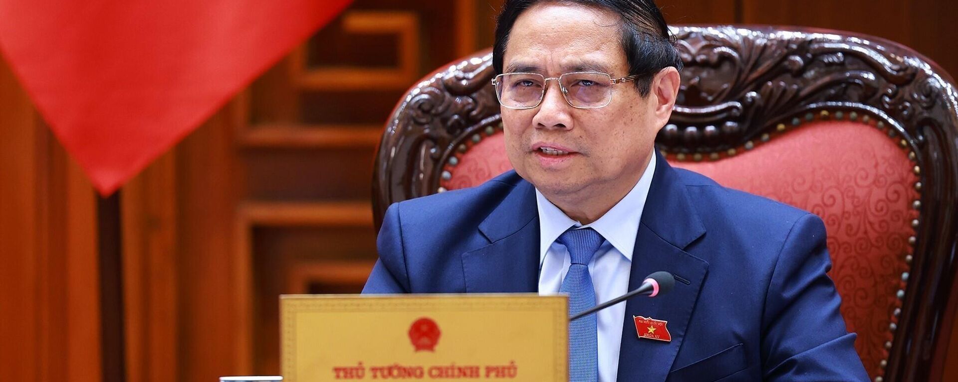 Thủ tướng chủ trì cuộc họp chuẩn bị đàm phán thương mại với Hoa Kỳ - Sputnik Việt Nam, 1920, 14.05.2025