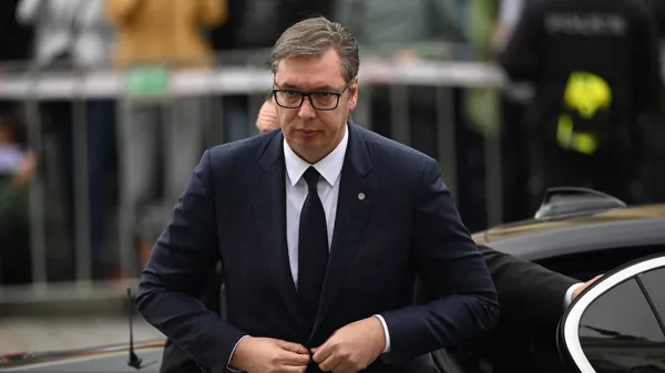 Tổng thống Serbia Aleksandar Vucic  - Sputnik Việt Nam