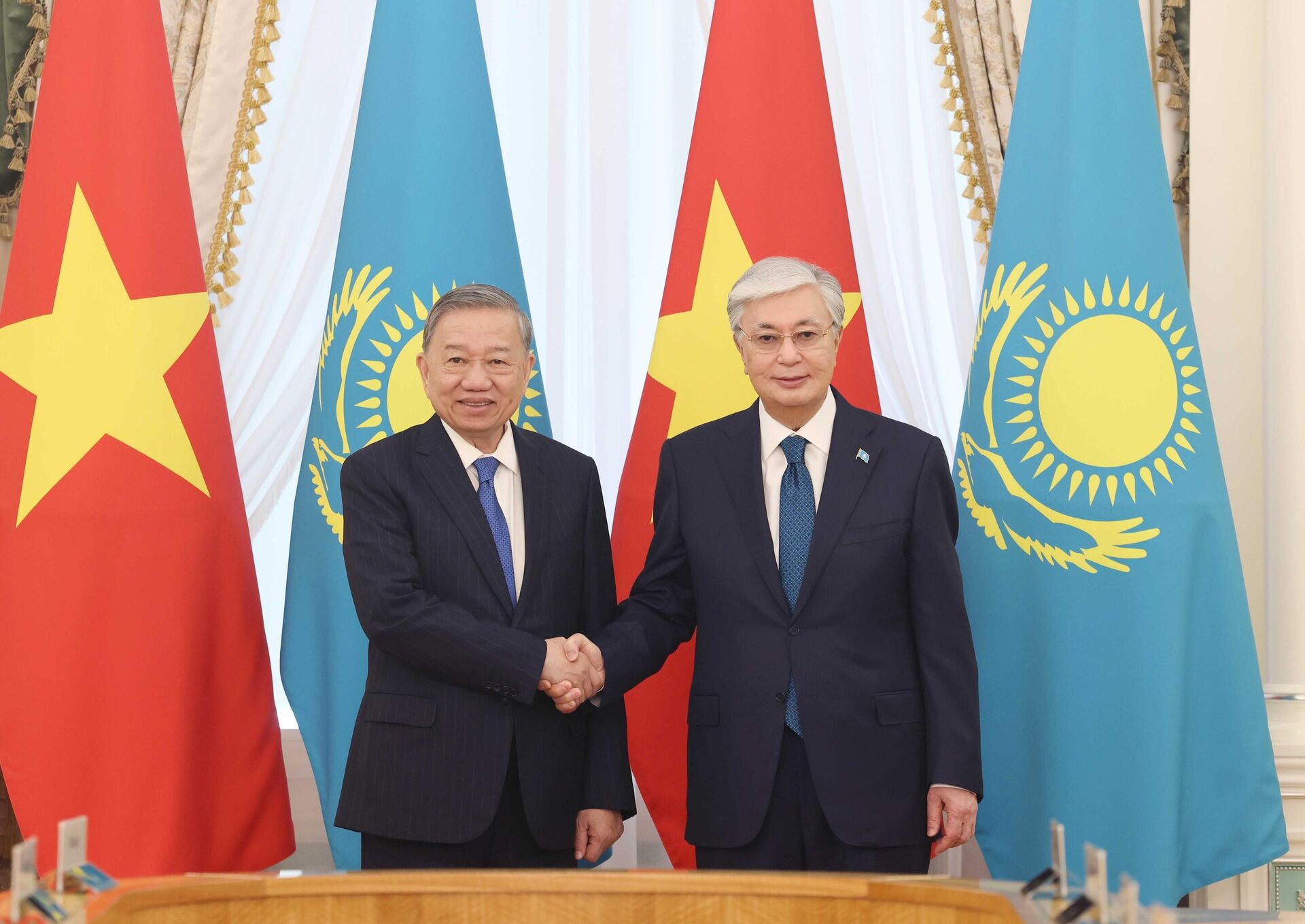 Tổng thống Kazakhstan đón và hội đàm với Tổng Bí thư Tô Lâm - Sputnik Việt Nam, 1920, 10.05.2025