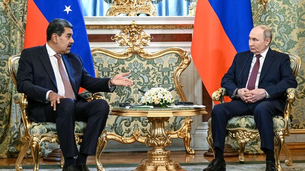 Cuộc gặp giữa Tổng thống Nga V. Putin và Tổng thống Venezuela N. Maduro - Sputnik Việt Nam