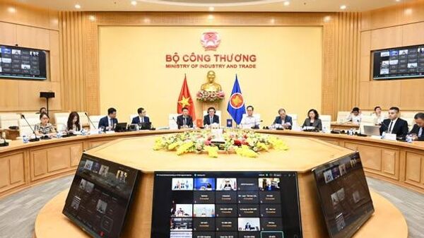 Hội nghị Bộ trưởng Kinh tế ASEAN đặc biệt lần thứ hai về đàm phán nâng cấp Hiệp định ATIGA - Sputnik Việt Nam