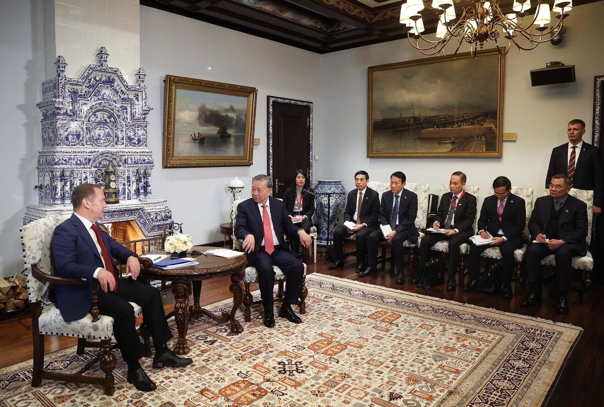 Tổng Bí thư Tô Lâm hội kiến Chủ tịch Đảng nước Nga Thống nhất Dmitry Medvedev Tổng Bí thư Tô Lâm hội kiến Chủ tịch Đảng nước Nga Thống nhất Dmitry Medvedev - Sputnik Việt Nam, 1920, 10.05.2025