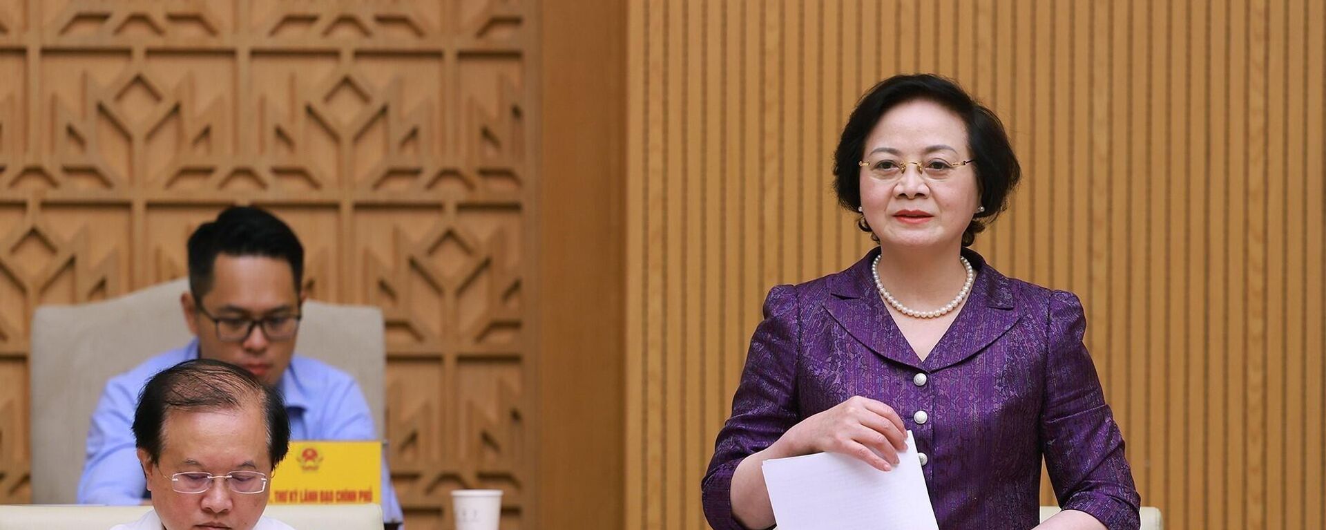 Bộ trưởng Bộ Nội vụ Phạm Thị Thanh Trà - Sputnik Việt Nam, 1920, 10.05.2025