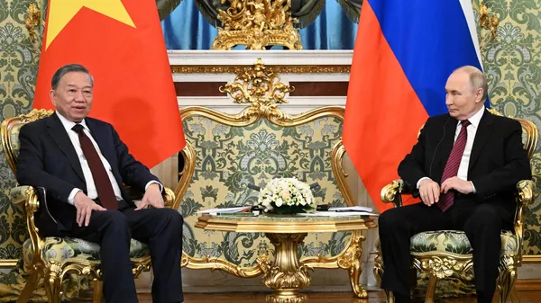 LIVE: Tổng thống Nga Putin và Tổng thư ký Tô Lâm hội đàm tại Điện Kremlin - Sputnik Việt Nam