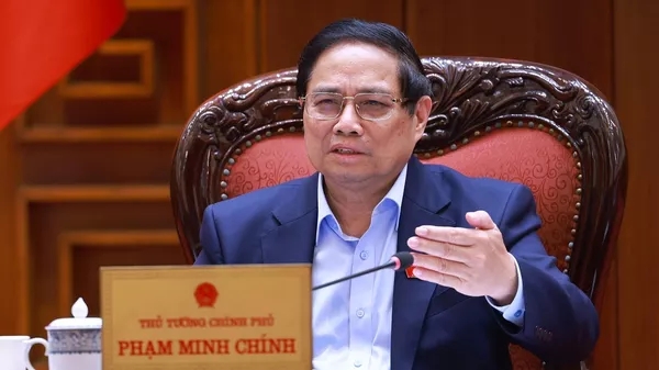 Thủ tướng chủ trì cuộc họp Thường trực Chính phủ về trung tâm tài chính quốc tế - Sputnik Việt Nam