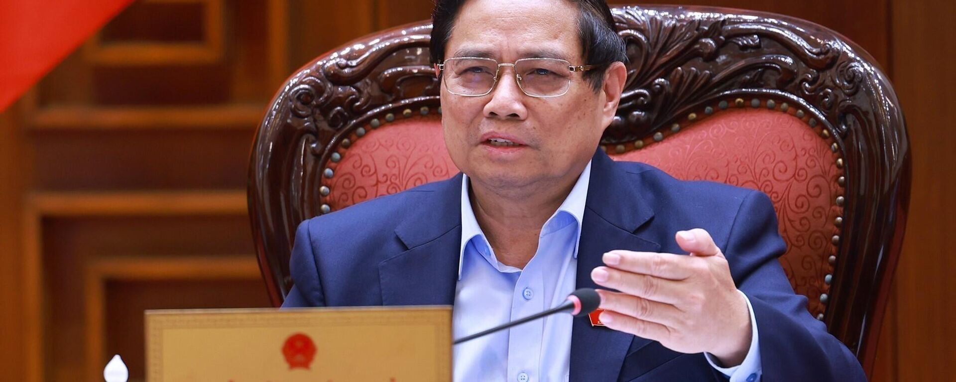 Thủ tướng chủ trì cuộc họp Thường trực Chính phủ về trung tâm tài chính quốc tế - Sputnik Việt Nam, 1920, 11.05.2025