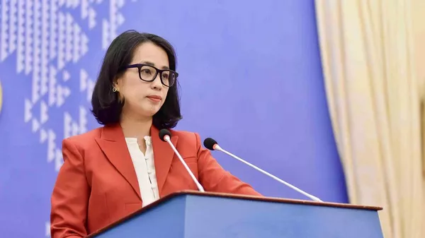 Người phát ngôn Bộ Ngoại giao Việt Nam Phạm Thu Hằng - Sputnik Việt Nam