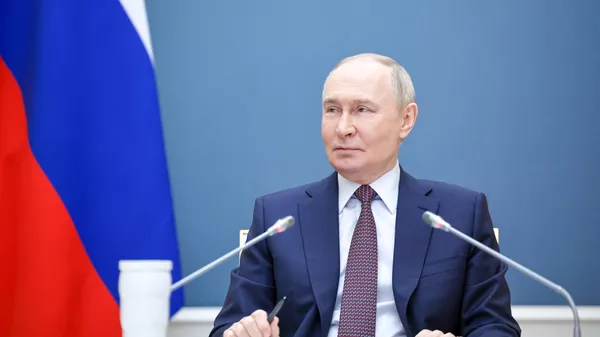 Tổng thống Vladimir Putin đã gặp gỡ các thành viên của tổ chức công cộng toàn Nga Delovaya Rossiya - Sputnik Việt Nam