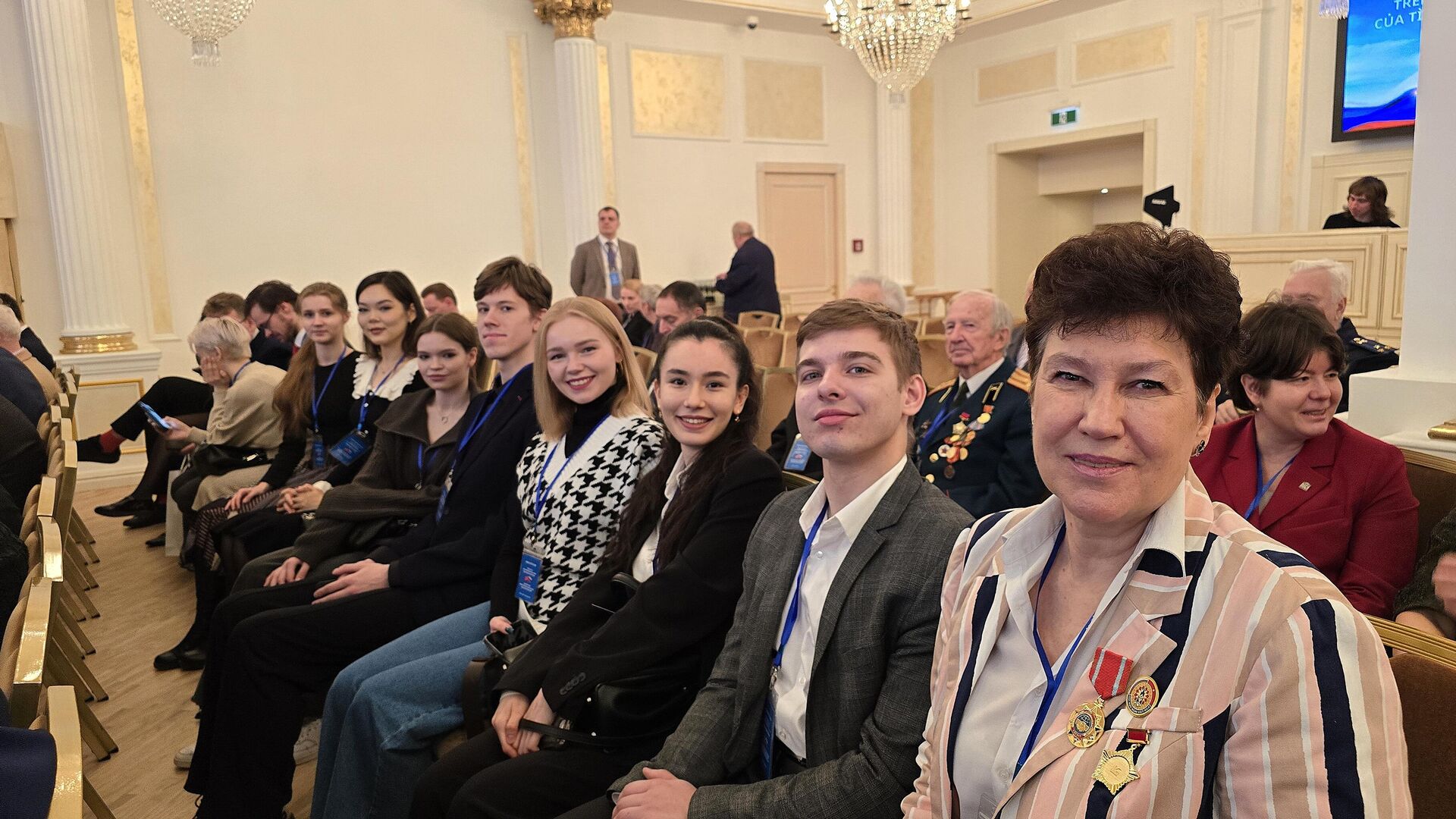 Sinh viên Nga tại buổi gặp mặt - Sputnik Việt Nam, 1920, 14.05.2025