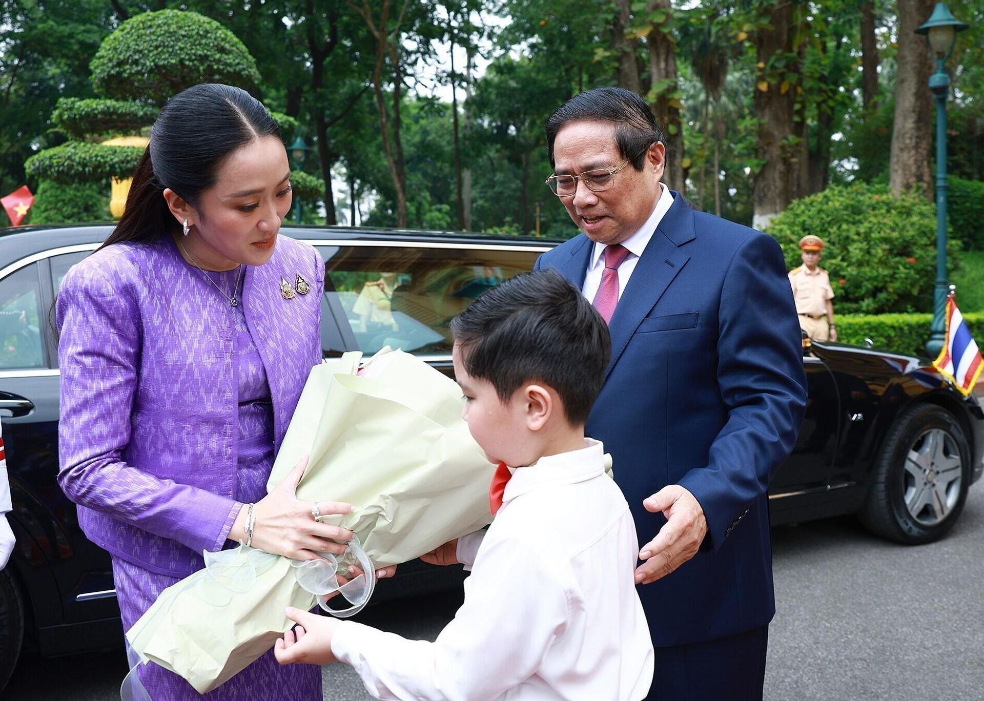 Thủ tướng Phạm Minh Chính chủ trì Lễ đón Thủ tướng Thái Lan thăm chính thức Việt Nam - Sputnik Việt Nam, 1920, 16.05.2025