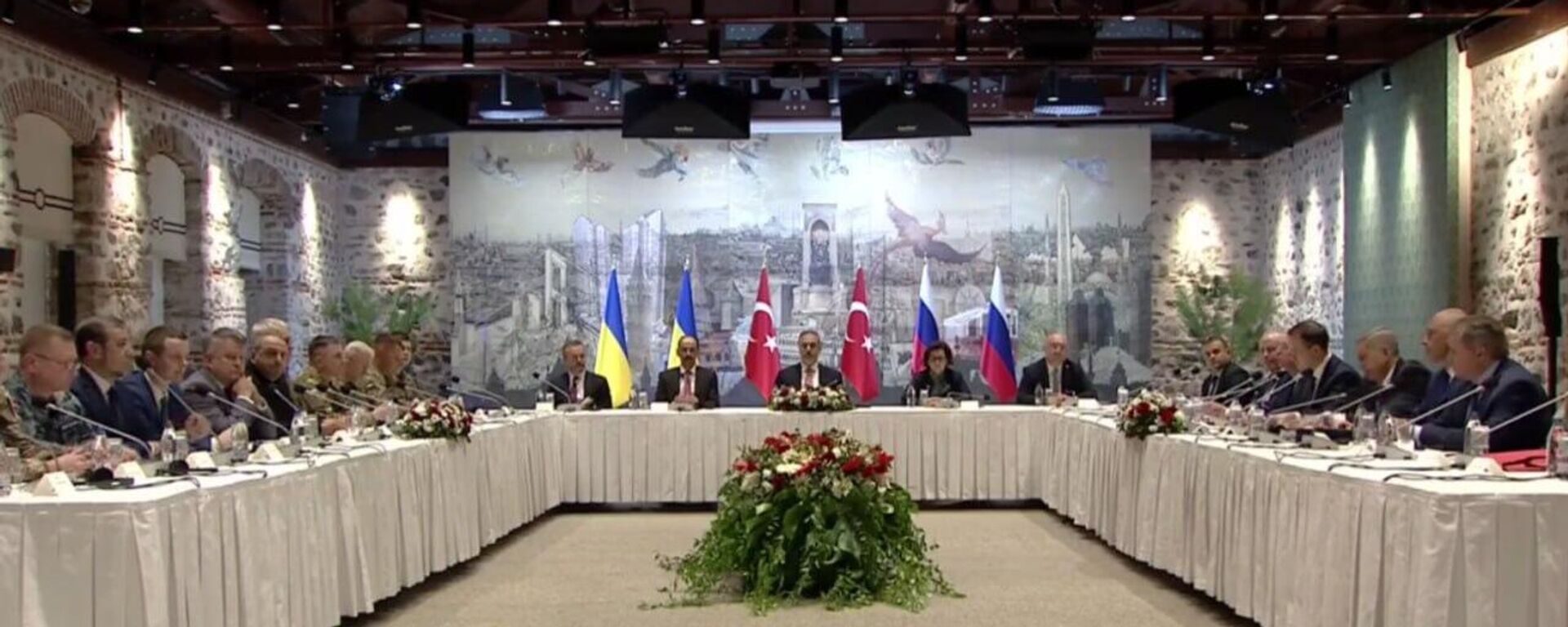 Tại Istanbul bắt đầu các cuộc đàm phán hòa bình giữa Nga và Ukraina - Sputnik Việt Nam, 1920, 16.05.2025