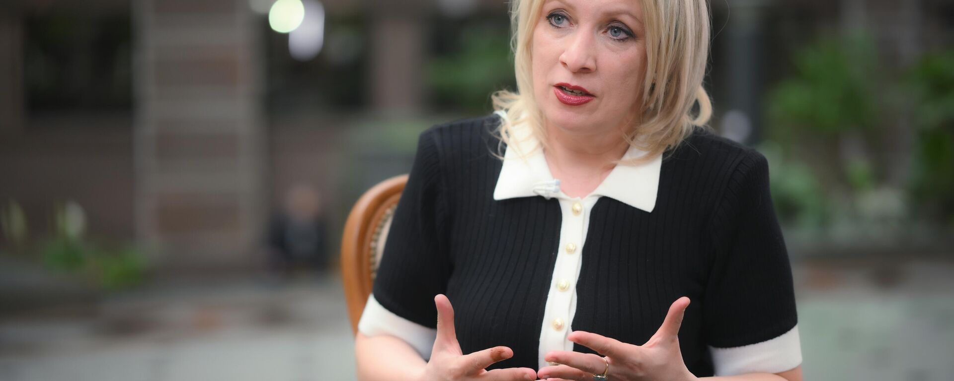 Đại diện chính thức của Bộ Ngoại giao Nga Maria Zakharova - Sputnik Việt Nam, 1920, 24.09.2025