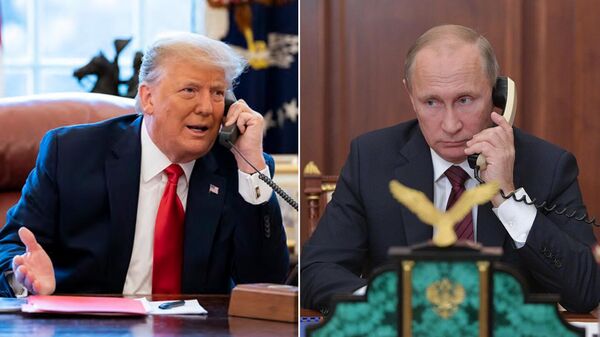 Donald Trump và Vladimir Putin - Sputnik Việt Nam