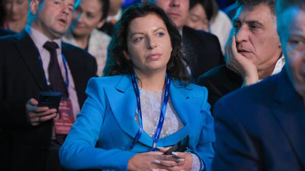 Tổng biên tập của kênh truyền hình RT và tập đoàn truyền thông Russia Today Margarita Simonyan - Sputnik Việt Nam