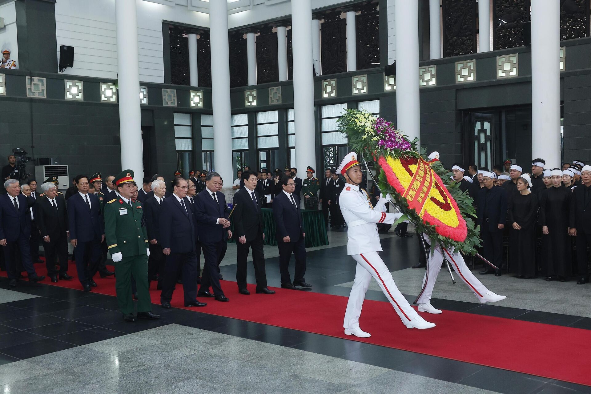 Lễ Quốc tang nguyên Chủ tịch nước Trần Đức Lương Lễ Quốc tang nguyên Chủ tịch nước Trần Đức Lương - Sputnik Việt Nam, 1920, 24.05.2025