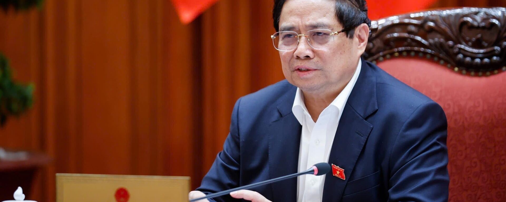 Thủ tướng chủ trì họp chuẩn bị đàm phán thương mại với Hoa Kỳ (Ngày 24/5) - Sputnik Việt Nam, 1920, 29.05.2025