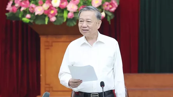 Tổng Bí thư Tô Lâm làm việc với Ban Tổ chức Trung ương - Sputnik Việt Nam