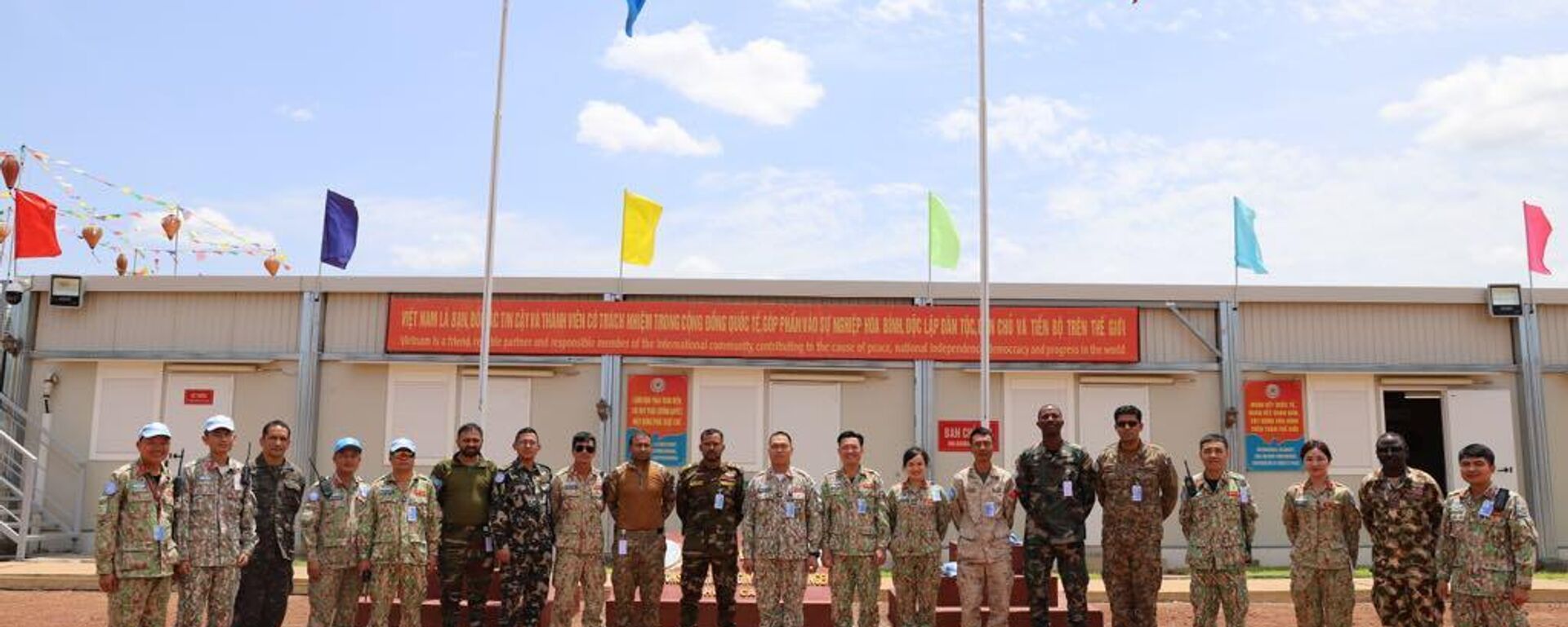 Đội Công binh số 3 hoàn thành xuất sắc đánh giá năng lực tại Phái bộ UNISFA - Sputnik Việt Nam, 1920, 28.05.2025