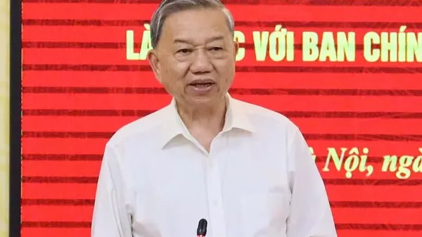 Tổng Bí thư Tô Lâm phát biểu - Sputnik Việt Nam